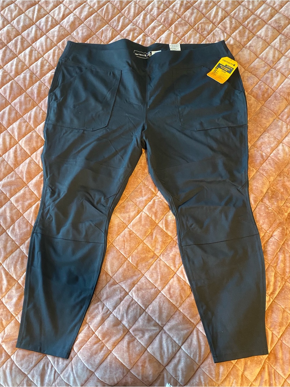 NWT Carhartt Women’s Black Mid-Weight Utility Legging Size 3X